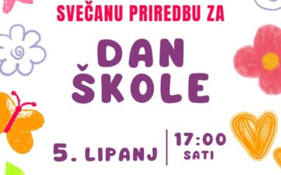 Dan škole – pozivnica