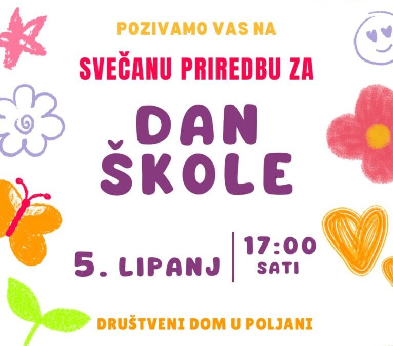 Dan škole – pozivnica