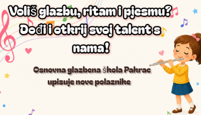 Glazbena škola Pakrac u posjetu našoj školi