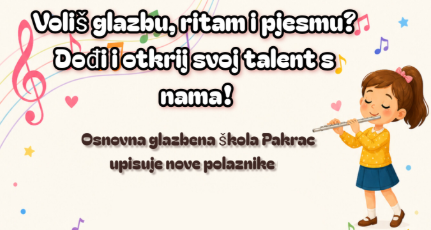 Glazbena škola Pakrac u posjetu našoj školi